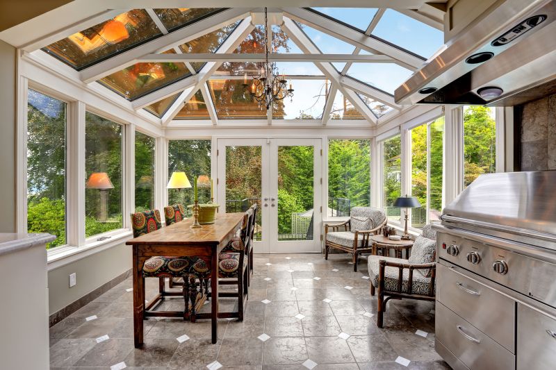 Sunroom with Winter Views
